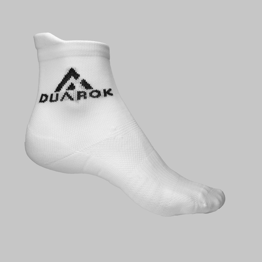 White Quarter Sock