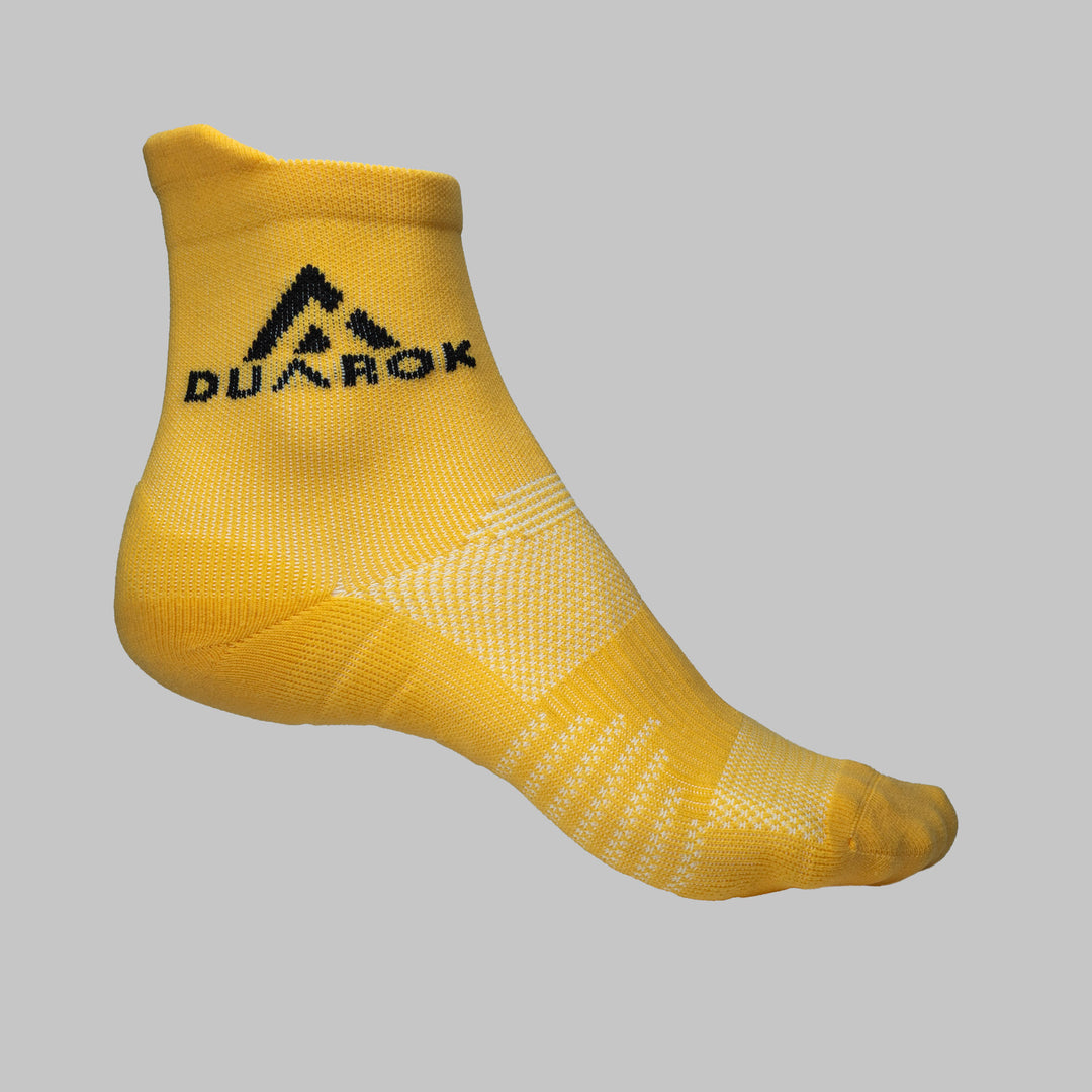 Yellow Quarter Sock